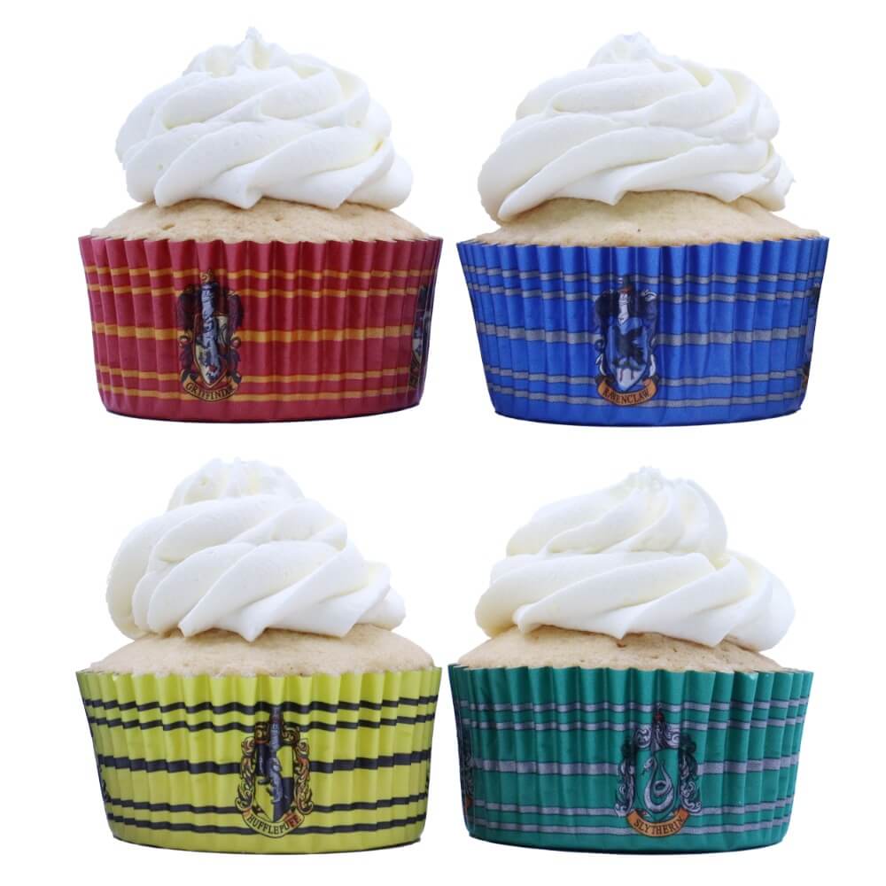 Harry Potter muffin cases Hogwarts